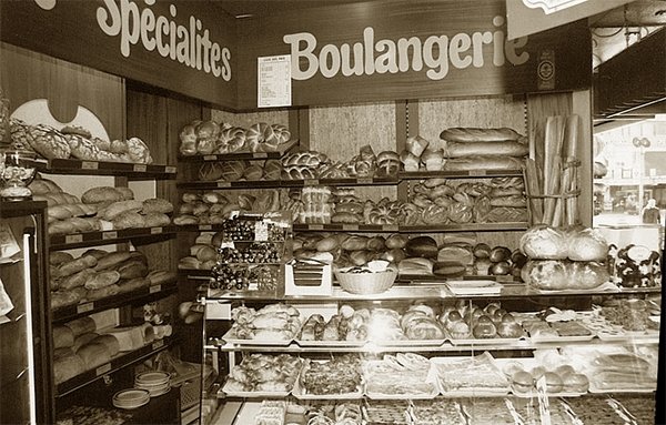 Erster Laden in der Rue du Rhône in Sitten